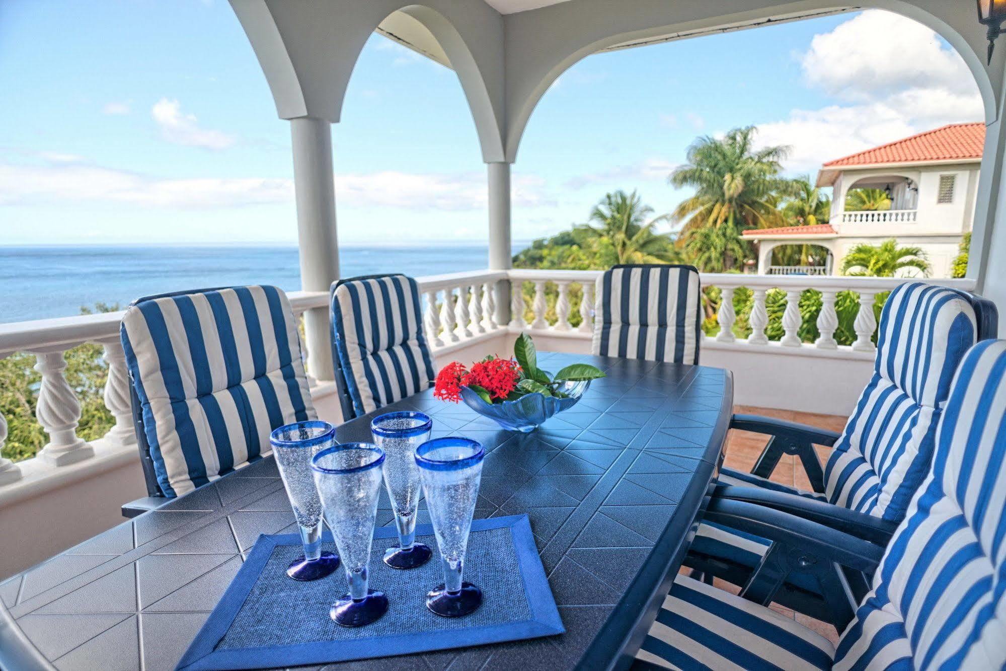 Caribbean Sea View Holiday Apartments Méro エクステリア 写真