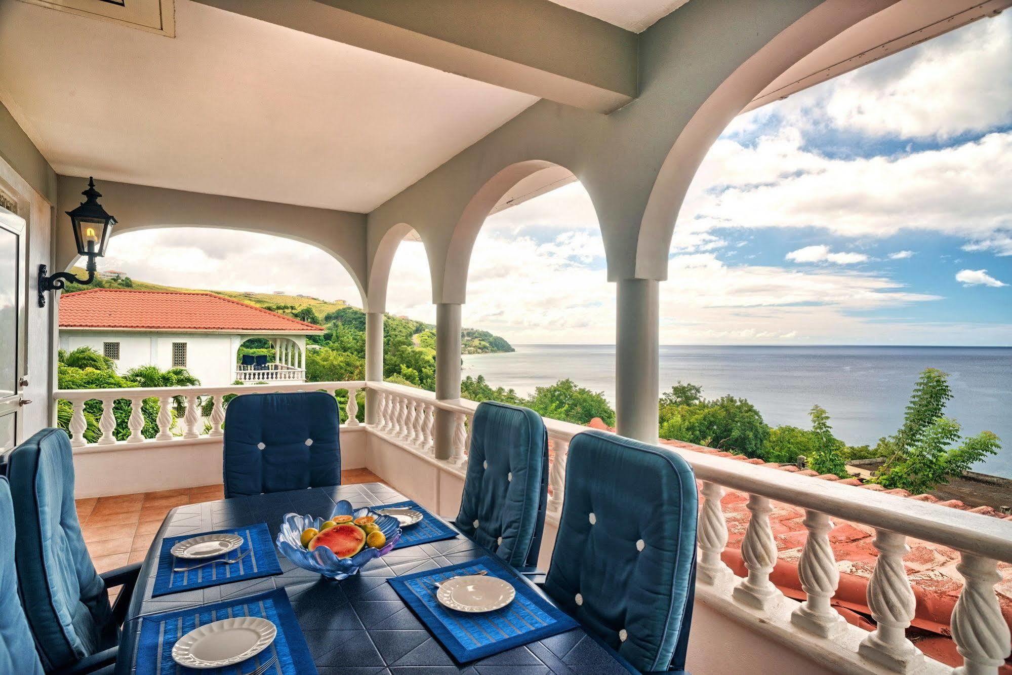 Caribbean Sea View Holiday Apartments Méro エクステリア 写真
